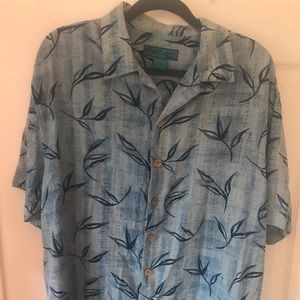 Tommy Bahama- esque Summer Button up Shirt